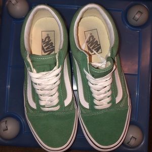 Green Old School Vans